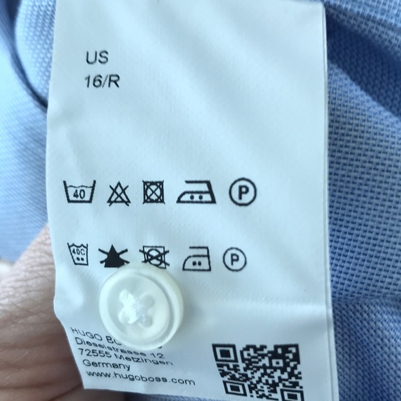 Boss light blue shirt - Picture 8 of 8